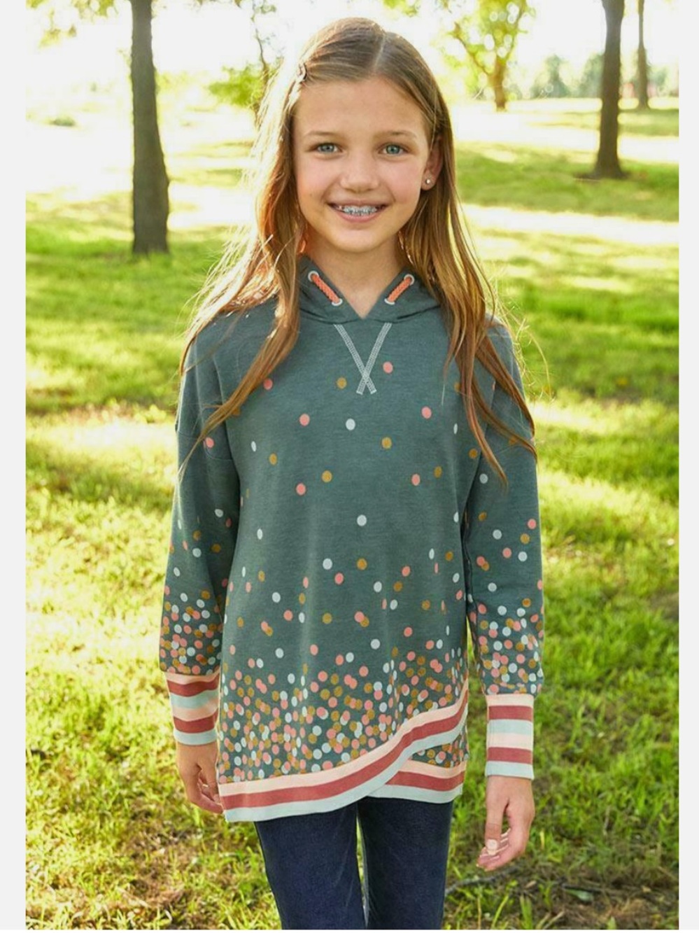 Matilda Jane • Secret Keeper Hoodie Floral Wonderment - 10